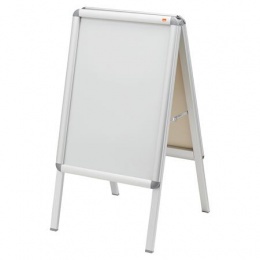 Megállító tábla, poszteres, 47,5x89 cm, A2, NOBO