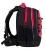 Hátizsák, cipzáras, BELMIL "Boost Meteor", fekete-piros