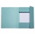 Gumis mappa, prespán, A4, EXACOMPTA "Skandi", jégkék